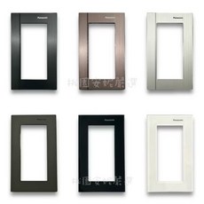 Panasonic 國際牌 GLATIMA系列 埋入式螢光一切/二切/三切開關 直式蓋板_赤陶銅（附發票, 1個, 玻璃白,三切