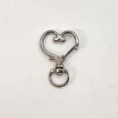 다온이미지 키링 부자재 악세사리부자재 비즈공예 하트모양