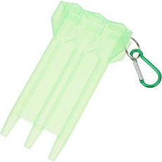 휴대용 하드쉘 다트 케이스4개용 저장 정리함 야외용 컴팩트 유니섹스 디자인 그린, 휴대용 하드쉘 다트 케이스4개용 저장 정리함 야외용 컴