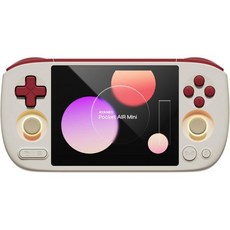 아야네오 포켓 에어 미니 2인치 화면 레트로 안드 휴대용 게임 콘솔 MTK 헬리오 G90T, 3G 64G, White 3G 64G