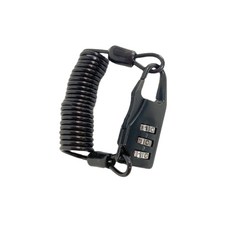 허니듀_스프링 와이어 안전 다이얼 미니 자물쇠, 1개