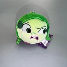 腦筋急轉彎大頭捏捏款掛件 憂憂 樂樂 怒怒 焦焦 廢廢 慕慕 吊飾 送禮首選 可愛 掛飾 正版 玩具有毒, 1個, 厭厭