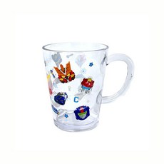 르번 헬로카봇 물방울 컵, 혼합색상, 1개, 300ml