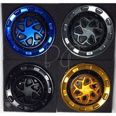 JS部品 曼陀羅油蓋 S-max155 FORCE 新勁戰 BWSR 山葉 油圈外蓋 油桶外蓋 YAMAHA, 1個, 藍色