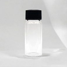 [지니랩] 투명 유리 샘플병 바이알병 시약병 바이엘병 VIAL 투명유리병 5ml 10ml 20ml 30ml 40ml 50ml, 1개