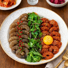 [비비마켓] 특상급 선별 밥도둑 깐새우장 간장250g+양념200g, 1개, 450g