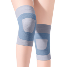캐시웨이 얇은 무릎 보호대, 그레이, 1세트