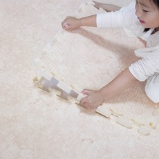 우오우 두께 3cm 층간소음방지 PE퍼즐매트 50x50cm 4장, 피치마블, 1개