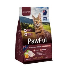 nu PET Pawful 陪飽糧 低榖全齡貓糧 貓主食, 907g, 1個, 雞肉