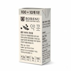 [1+1] 서울대 밥스누 오리지널 약콩두유 (190ml x 24팩) 총 48팩, 190ml, 48개