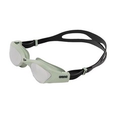 Arena 성인 The One 수영 고글 방수 핏 궤도 방지 씰 김 서림 방지 코팅 미러 렌즈 실버/제이드/블랙, 미러링 없음, 스모크/제이드/블랙, 1개