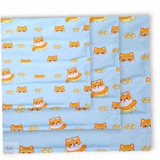 고양이쿨매트 크레용펫 써머링 쿨매트 3종, 해피냥이 M