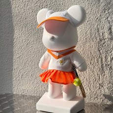 28cm 대형 석고방향제 토이베어, 에어디향