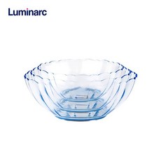 Luminarc 法國樂美雅 強化玻璃蓮花碗 透明沙拉碗 水果甜湯碗, 1個, 10cm