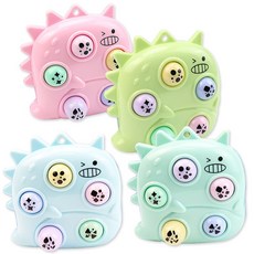 打地鼠 兒童玩具 幼童玩具 地鼠遊戲機 包包掛飾遊戲機 掌上地鼠機 BSMI:M74979, 1個, 恐龍打地鼠