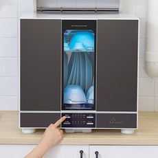 한일 가정용 업소용 대용량 UV 식기건조기 8인용 식기 살균 건조기, 다크실버