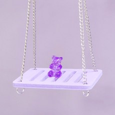 목재그네 햄스터용 스윙놀이