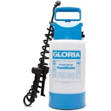 GLORIA FoamMaster FM30 대용량 거품 분무기 세차 욕실청소 폼 압축 스프레이 3L, 1개