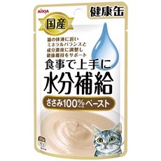 AIXIA 愛喜雅 水分補給 鮪魚片狀軟餐包 40g, 1個, 水分補給軟包8號-雞泥狀*12