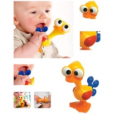 동물 모양 치발기 타조 인형 구강기장난감 치아발육기