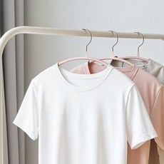 리빙연구소 논슬립 어깨뿔방지 옷걸이 미끄럼방지 파스텔컬러 8color, 핑크, 10개