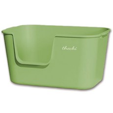 加厚加高款一體式貓砂盆 不外漏款, 抹茶綠, 1個