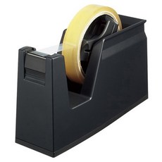 KOKUYO 國譽 曲線切割膠帶臺 TSM100D, 1個, 黑色