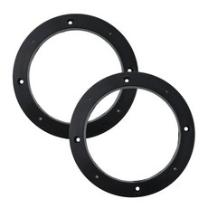 AUTUT 스피커 스페이서 12.7cm(5인치) ABS 링 스페이서 그릴 서브우퍼 어댑터 자동차 자동차용 깊이 13mm 2개 팩, ABS Fit for 5-Inch