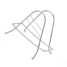 유니상점 주방용 스텐 도마 쟁반 거치대 미끄럼방지 네발 스탠드형 트레이거치대 냄비뚜껑거치대