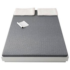 GOOD SLEEP 記憶棉床墊 慢回彈透氣床墊, 紳士灰約7-8cm, 7cm