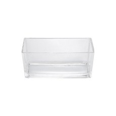 투명수반 꽃꽂이수반 투명꽃병 원통 투명화병 투명유리 재배 수경 아크릴 예쁜꽃병, 20cm 수조 화이트 바구니 4구 2개