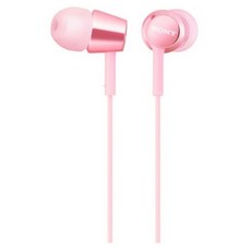 소니 컬러풀 사운드 이어폰, MDR-EX155AP, 라이트 핑크