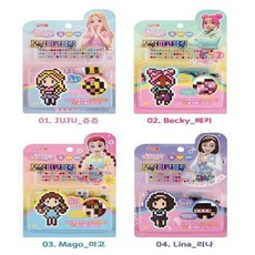 시크릿쥬쥬 보석 피코블럭 DIY 키링 (랜덤발송) 집중력향상 유아선물, 다양, 1개