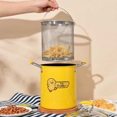 미니튀김기 가정용 1인용 소형튀김기 튀김 기계 소형, 포트 1.4L