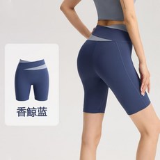 高腰五分瑜伽褲