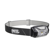PETZL Tikka 헤드램프 350루멘 야광 반사판 포함 - 블루 클래식 182304, 블랙