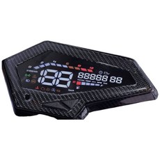 DRG 儀表板保護貼 6D碳纖維紋 滴膠立體車貼 防刮, 1個, 黑色