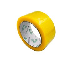 透明黃膠帶(48mmx80y) 12入, 透明, 12個