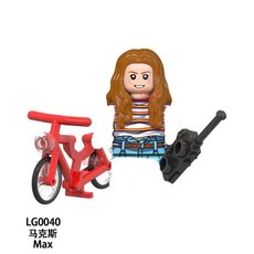 악몽같은 영화 업사이드 다운 더스틴 마이크 루카스 윌 일레븐 모델 빌딩 블록 액션 피규어