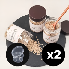 국산 무농약 제주 볶은 해바라기씨 볶음 무염 무설탕 무첨가 무유탕 처리, 130g, 2개