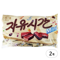 해태제과 자유시간 미니, 630g, 2개