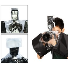 DSLR 촬영 장비 카메라 레인 커버 케이스 방수팩 우비, 1개