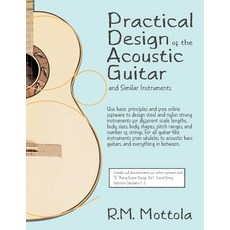 (英文圖書)Practical Design of the Acoustic Guitar and Similar Instruments 平裝版, Liutaiomottola.com, 英文