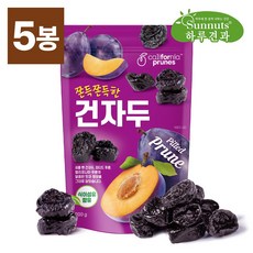 건자두200gX5봉/말랑쫀득 푸룬 건과일 과일말랭이 캘리포니아산, 200g