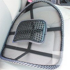 경희의마실 메쉬 등받이 허리 쿠션 등베개, 랜덤