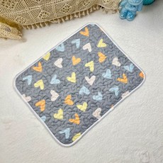 DZER 애견 방석 강아지 침대 귀여운 디자인 논슬립 네츄럴 소재 올시즌 사용 가능, 40*50cm, E