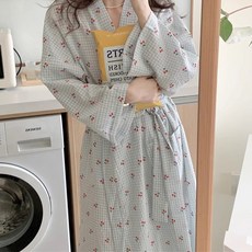 소네르 소프트 골프 샤워 가운, 체리블룸, 1개