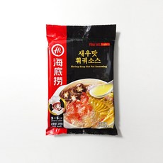 하이디라오 새우맛 삼선 훠궈 소스 백탕 200g 마라탕 마라샹궈, 2개