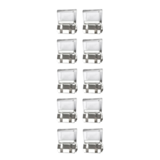 컴피션 바지 밑단 고정 클립, 투명, 10개