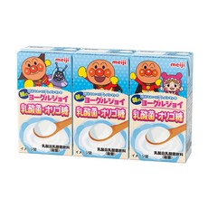 125ml 메이지 그것 있어 호빵맨의 아침 요구르 조이 유산균·올리고당 [종이